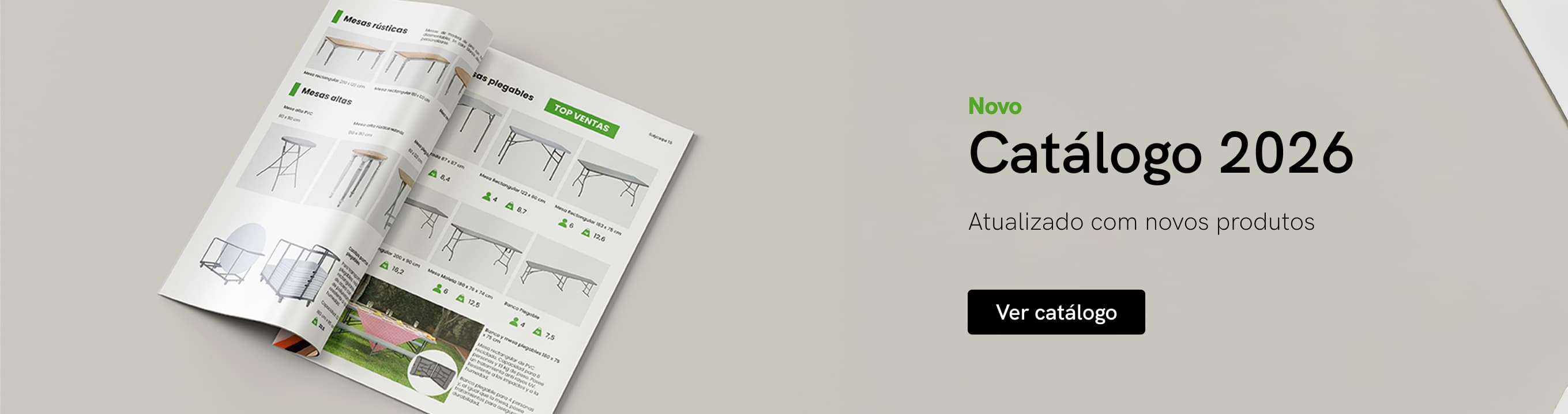 Novo cat&aacute;logo 2026